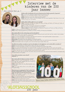 Interview kinderen van de 100 jaar banner